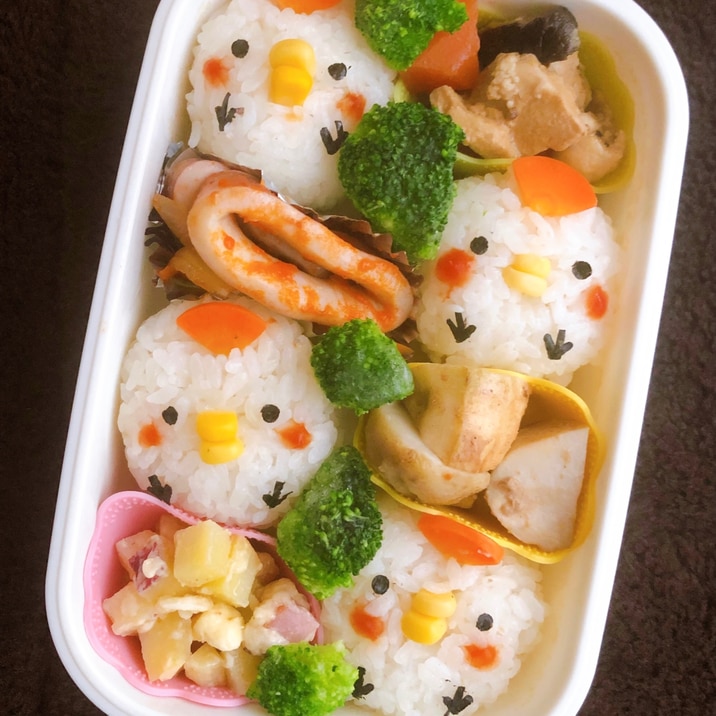 にわとりキャラ弁2